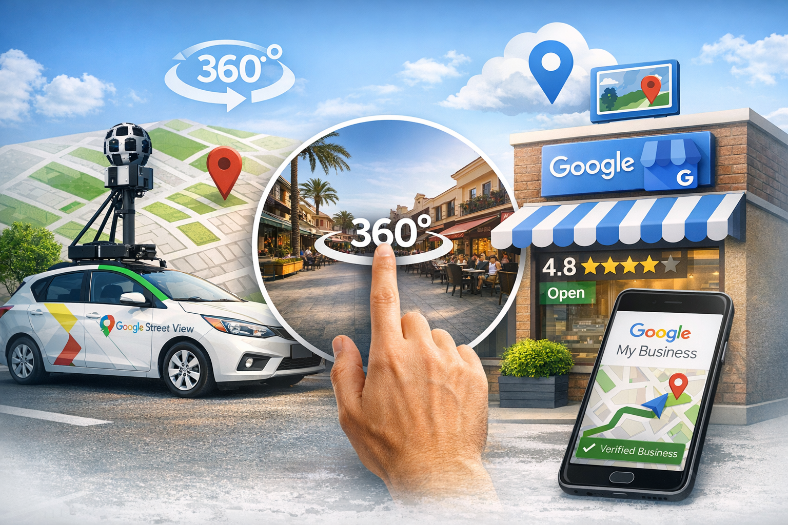 Google Street View ve dijital yayin